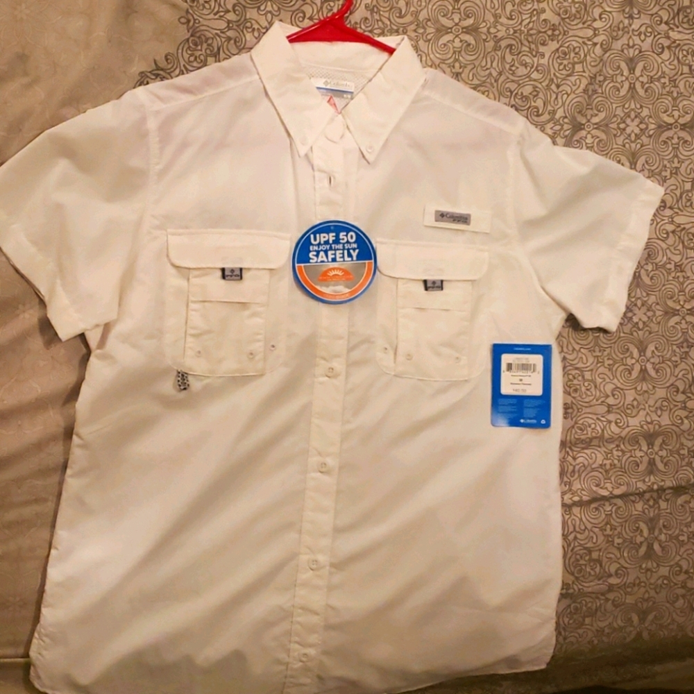 Columbia Women's Fishing Shirt Sz M
